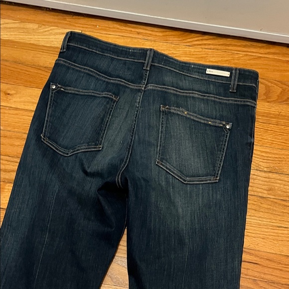 Pilcro Dark Blue Flare Jeans - Picture 7 of 11